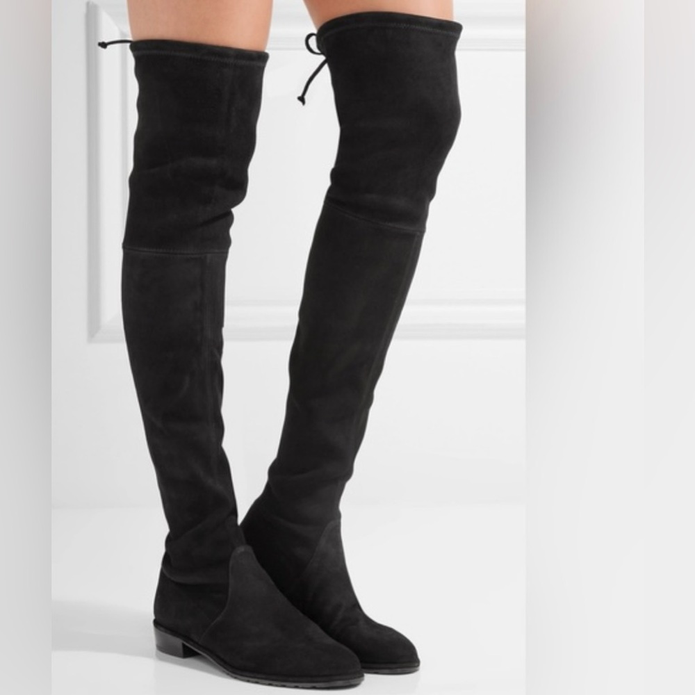 Black Over-the-Knee Women's Boots